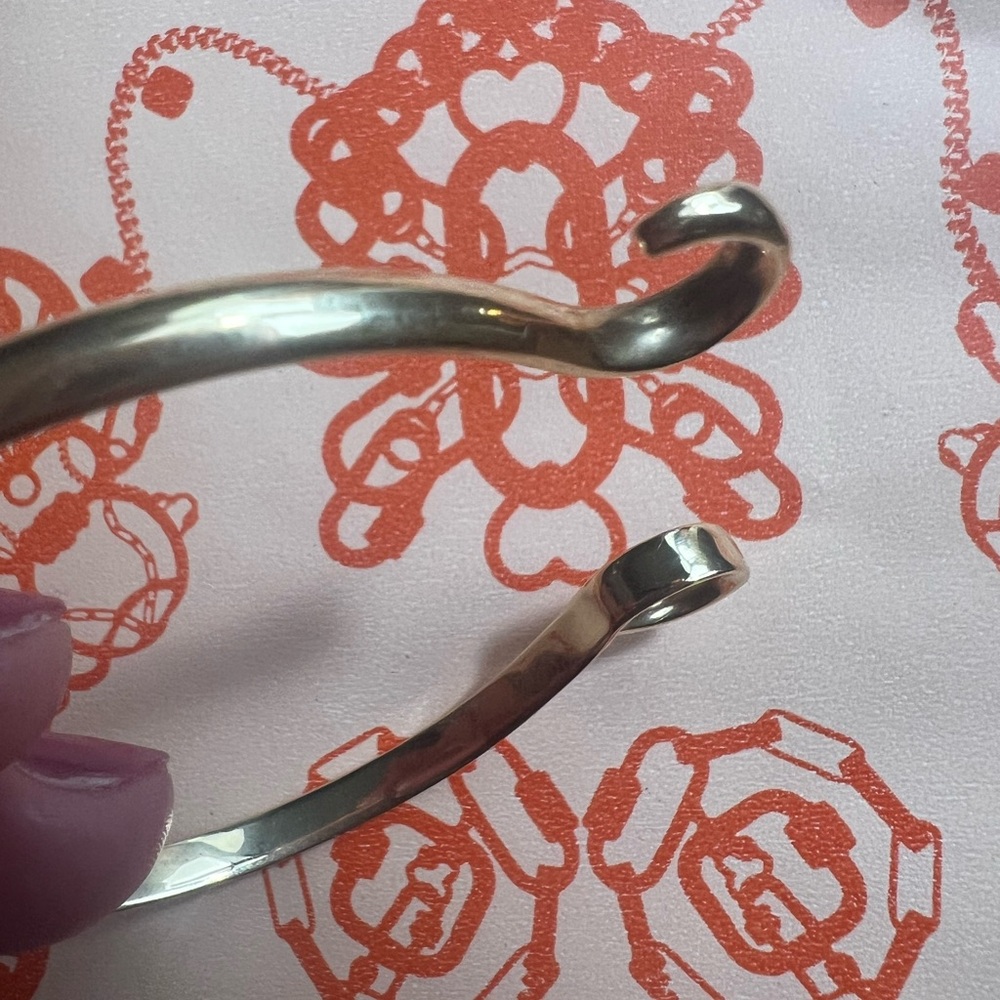 Marla Aaron 14K Yellow Gold Hard Hook Bracelet Cuff Handmade Box EUC! - Picture 10 of 16